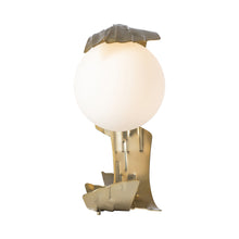 Load image into Gallery viewer, Crest Table Lamp in Detail.
