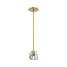 Load image into Gallery viewer, Gatsby Mini Pendant Light in Modern Brass.

