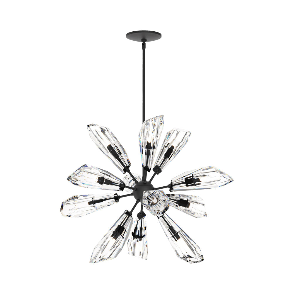 Luma Starburst Pendant Light in Black.
