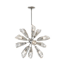 Load image into Gallery viewer, Luma Starburst Pendant Light in Sterling.
