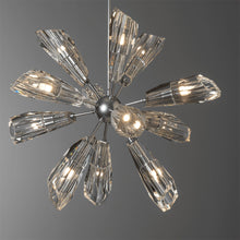 Load image into Gallery viewer, Luma Starburst Pendant Light in Detail.
