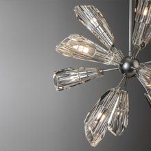 Load image into Gallery viewer, Luma Starburst Pendant Light in Detail.
