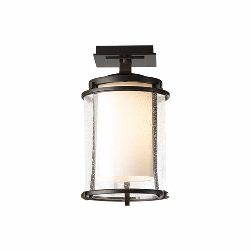 Meridian Outdoor Semi-Flush Mount Ceiling Light.