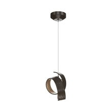 Load image into Gallery viewer, Riza Mini Pendant Light in Bronze.
