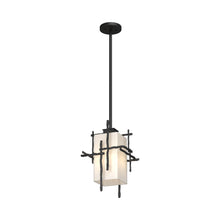Load image into Gallery viewer, Tura Outdoor Pendant Light in Coastal Black.
