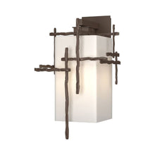 Load image into Gallery viewer, Tura Outdoor Wall Light in Coastal Bronze (Large).
