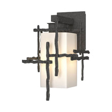 Load image into Gallery viewer, Tura Outdoor Wall Light in Natural Iron (Small).

