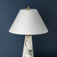 Load image into Gallery viewer, Benicia Table Lamp in Detail.
