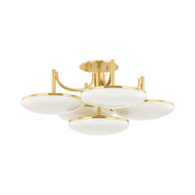 Load image into Gallery viewer, Bregman LED Semi Flush Mount Ceiling Light (5-Light).
