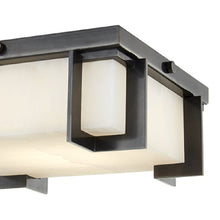Load image into Gallery viewer, Delmar LED Flush Mount Ceiling Light in Detail.
