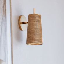 Load image into Gallery viewer, Delran Wall Light in Detail.
