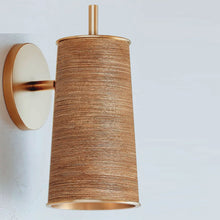 Load image into Gallery viewer, Delran Wall Light in Detail.
