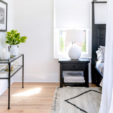 Load image into Gallery viewer, Denali Table Lamp in bedroom.
