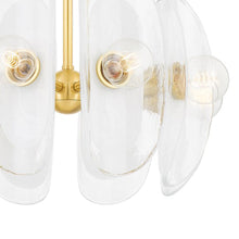 Load image into Gallery viewer, Hilo Semi Flush Mount Ceiling Light in Detail.
