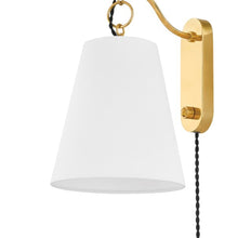 Load image into Gallery viewer, Joan Plug-In Wall Light in Detail.

