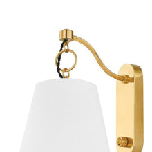 Load image into Gallery viewer, Joan Plug-In Wall Light in Detail.
