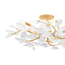 Load image into Gallery viewer, Marabec Semi Flush Mount Ceiling Light in Detail.
