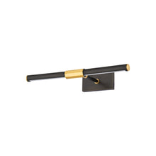 Load image into Gallery viewer, Melbourne LED Picture Light in Aged Brass/Distressed Bronze (Small).
