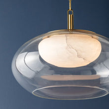 Load image into Gallery viewer, Moore LED Pendant Light in Detail.
