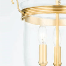 Load image into Gallery viewer, Rousham Semi Flush Mount Ceiling Light in Detail.
