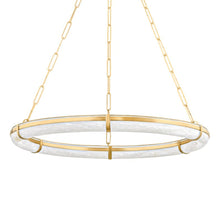 Load image into Gallery viewer, Sennett LED Chandelier in Detail.
