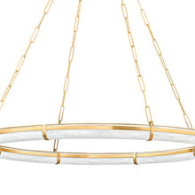 Load image into Gallery viewer, Sennett LED Chandelier in Detail.
