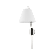 Load image into Gallery viewer, Shokan Wall Light in Polished Nickel.
