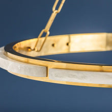 Load image into Gallery viewer, Wingate LED Chandelier in Detail.
