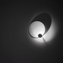 Load image into Gallery viewer, Eclipse Ellipse LED Wall Light in Detail.
