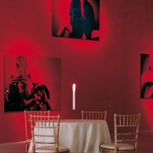 Load image into Gallery viewer, Fly Candle Fly! Pendant Light in dining room.
