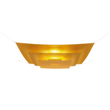 Load image into Gallery viewer, Lil Luxury Semi Flush Mount Ceiling Light in Gold (3-Sail).

