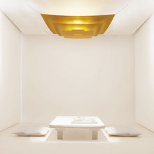 Load image into Gallery viewer, Lil Luxury Semi Flush Mount Ceiling Light in living room.
