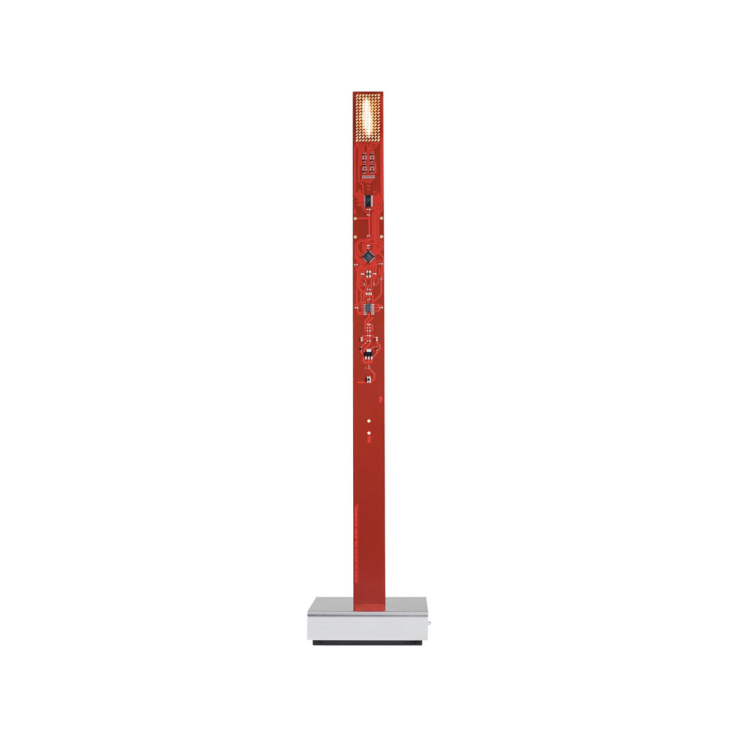 My New Flame LED Table Lamp in Red.