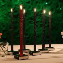 Load image into Gallery viewer, My New Flame LED Table Lamp in living room.

