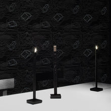 Load image into Gallery viewer, My New Flame LED Table Lamp in living room.

