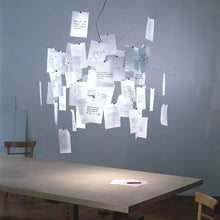 Load image into Gallery viewer, Zettel&#39;z Pendant Light in living room.
