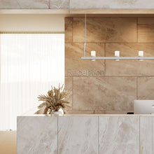Load image into Gallery viewer, Intervals® LED Linear Suspension Light in hotel.
