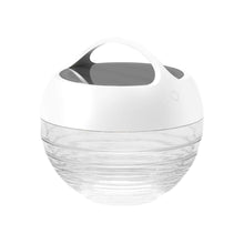 Load image into Gallery viewer, Aqu Outdoor LED Portable Table Lamp in Pear White (Small).
