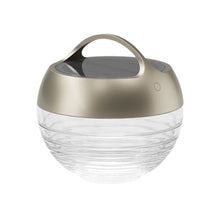 Load image into Gallery viewer, Aqu Outdoor LED Portable Table Lamp in True Gold (Small).
