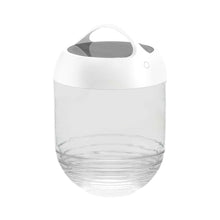Load image into Gallery viewer, Aqu Outdoor LED Portable Table Lamp in Pear White (Medium).
