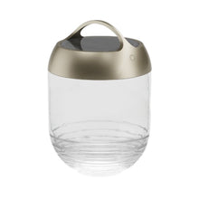 Load image into Gallery viewer, Aqu Outdoor LED Portable Table Lamp in True Gold (Medium).
