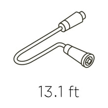 Load image into Gallery viewer, Extension Power Cable - line drawing.
