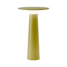 Load image into Gallery viewer, Lix Outdoor LED Portable Table Lamp in Yellow.
