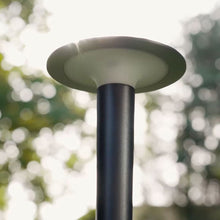 Load image into Gallery viewer, Lix Spike Outdoor LED Solar Bollard in Detail.
