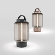 Load image into Gallery viewer, Qu Outdoor LED Portable Table Lamp in Detail.
