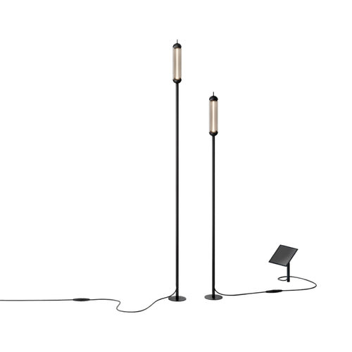 Reed Outdoor LED Solar Bollard.