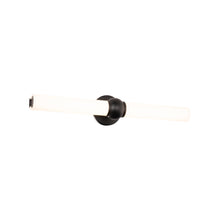 Load image into Gallery viewer, Juliet LED Bath Wall Light in Black (Small).
