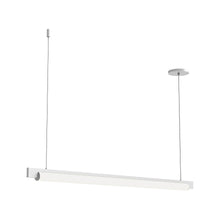 Load image into Gallery viewer, Keel™ LED Linear Pendant Light in Satin White (Small).
