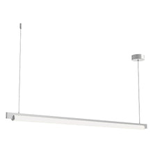 Load image into Gallery viewer, Keel™ LED Linear Pendant Light in Bright Satin Aluminum (Large).
