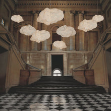 Load image into Gallery viewer, Cloud Pendant Light in lobby.

